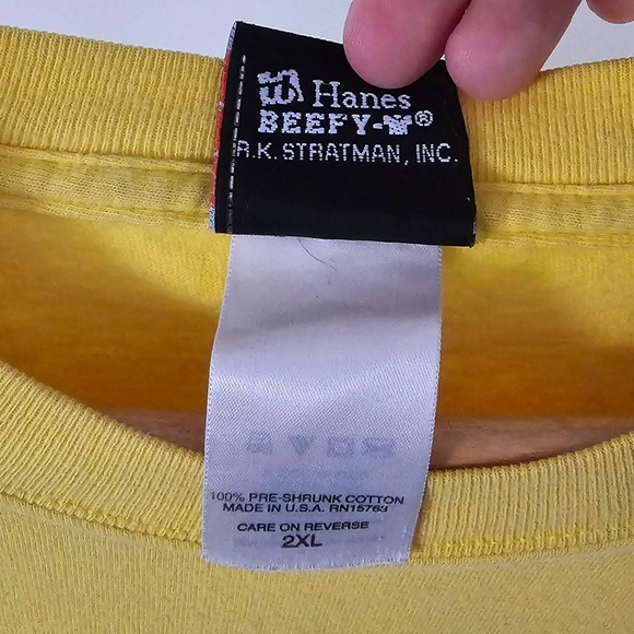 2004 Harley Davidson T-Shirt w/flames - *Myrtle Beach, SC* (Back side) - Picture 6 of 11